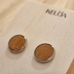 Download an image for Gallery viewing, Bark Earrings (small)
