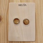 Download an image for Gallery viewing, Bark Earrings (small)
