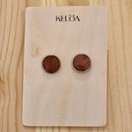 Download an image for Gallery viewing, Bark Earrings (small)

