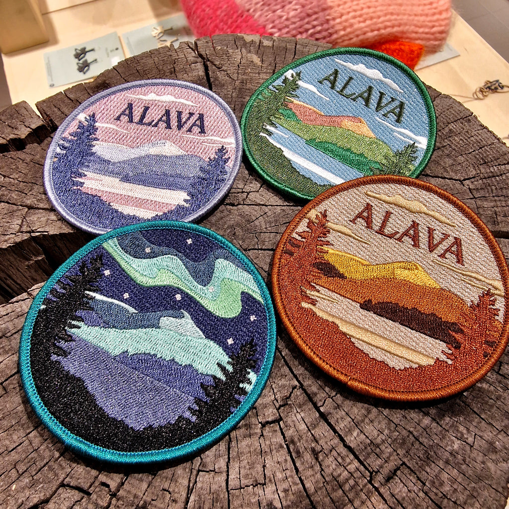 Aurora Sky - kangasmerkki