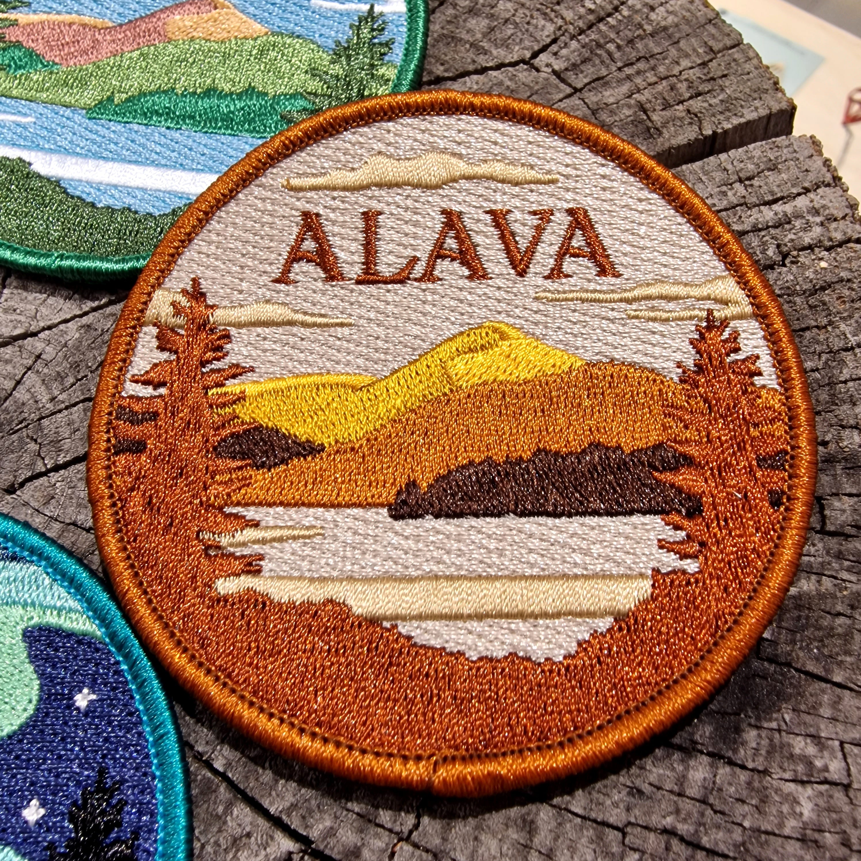 Autumn Foliage - Embroidered Patch