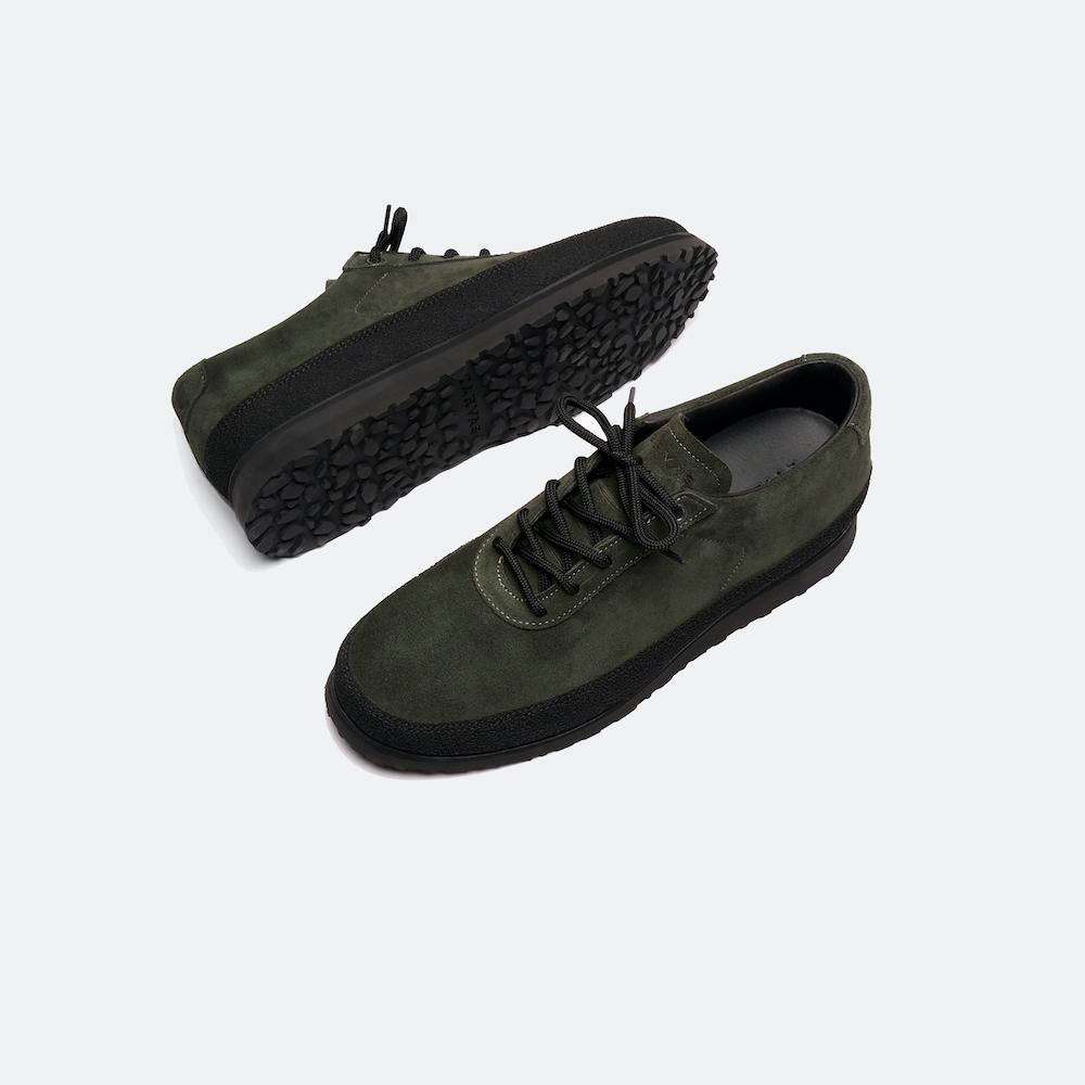 Tarvas Footwear, Explorer -Dark Green Suede - Alava Shop