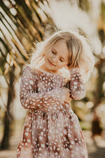 Lataa kuva Galleria-katseluun, Copper Bambi Dress LS
