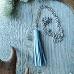 Download an image for Gallery viewing, Tassel necklace
