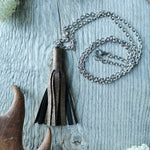 Download an image for Gallery viewing, Tassel necklace
