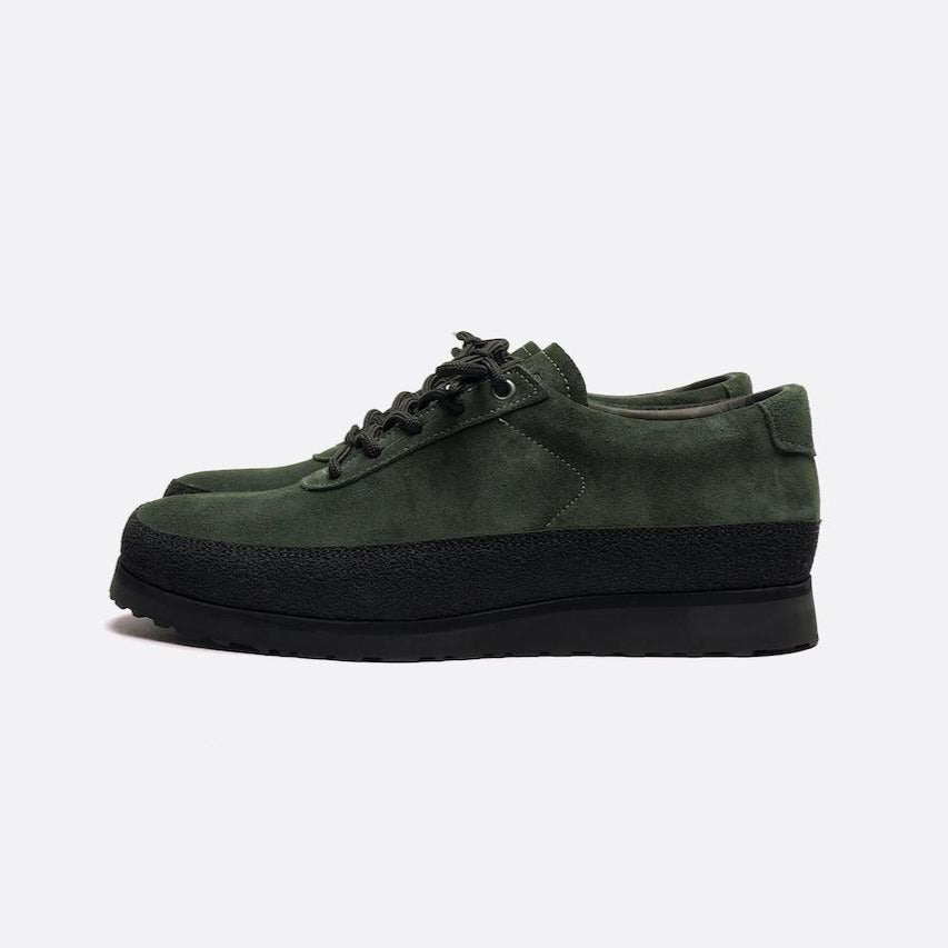 Tarvas Footwear, Explorer -Dark Green Suede - Alava Shop