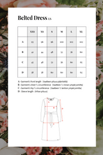 Lataa kuva Galleria-katseluun, Belted Dress LS
