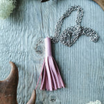 Download an image for Gallery viewing, Tassel necklace
