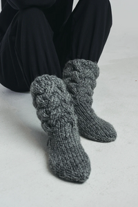 KARNA Handknitted woolen socks