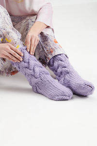 KARNA Handknitted woolen socks