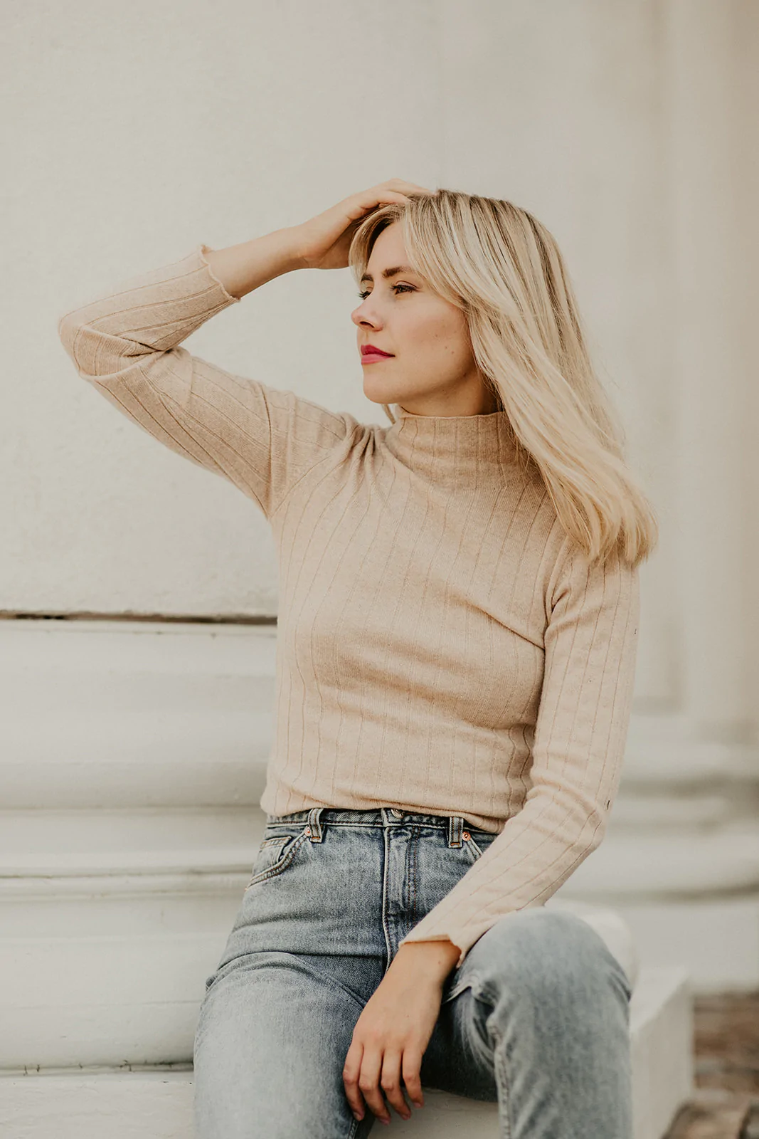 Cashmere turtleneck