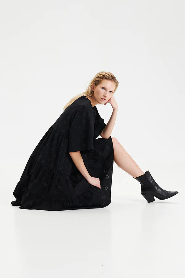 O-logo Devoré Dress