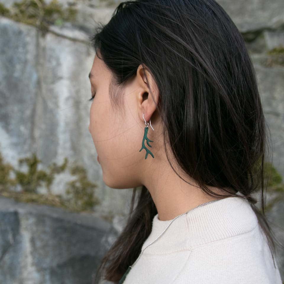 Antler earrings