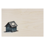 Download an image for Gallery viewing, Plywood Postcard
