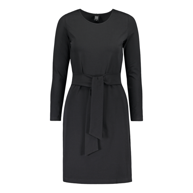 Belted Dress LS