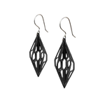 Download an image for Gallery viewing, Diamond 3D earrings
