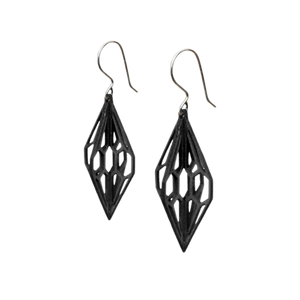Diamond 3D earrings