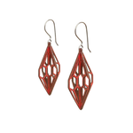 Download an image for Gallery viewing, Diamond 3D earrings
