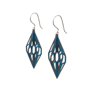 Diamond 3D earrings
