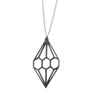 Diamond 2D necklace