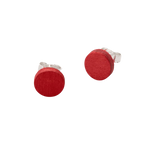 Download an image for Gallery viewing, Pilke round stud earring

