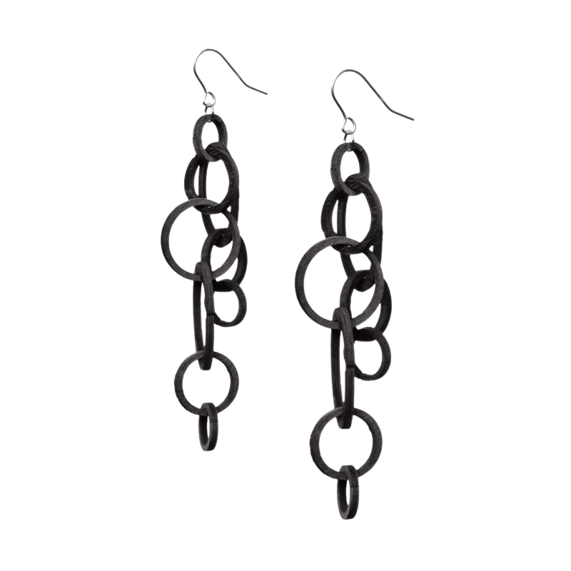 Halo earring, long