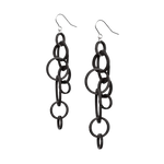 Download an image for Gallery viewing, Halo earring, long
