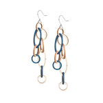 Download an image for Gallery viewing, Halo earring, long

