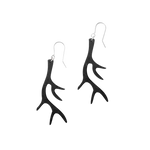 Download an image for Gallery viewing, Antler earrings
