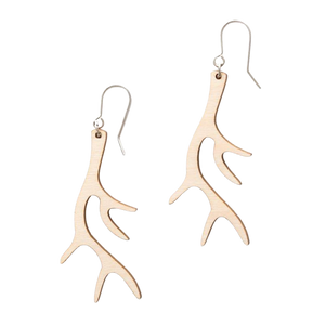 Antler earrings