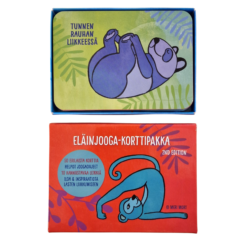 Animal yoga cards