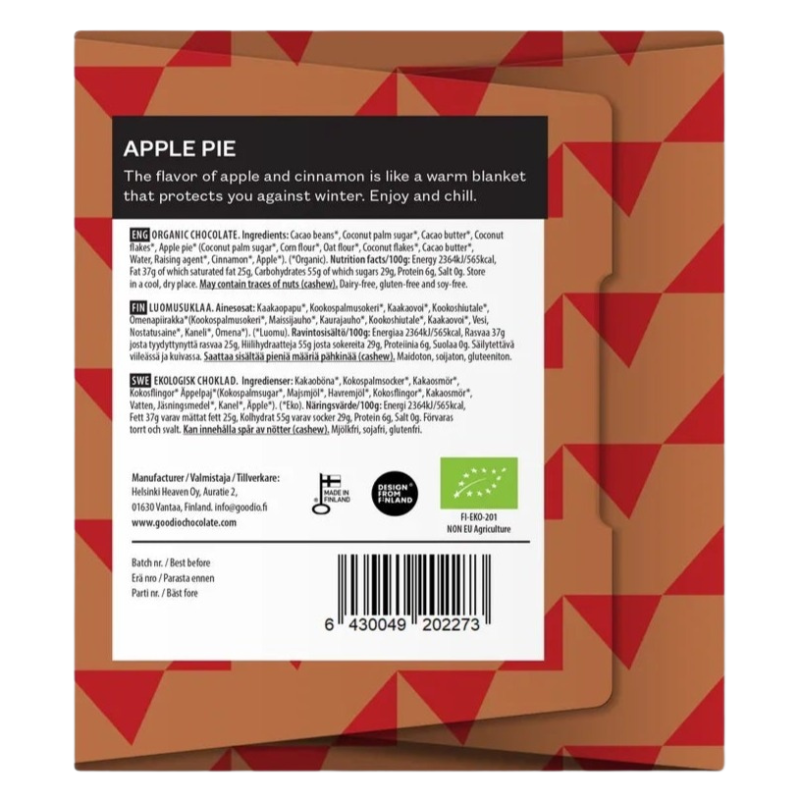 Apple Pie Chocolate 49%