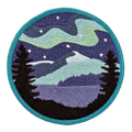 Aurora Sky - kangasmerkki