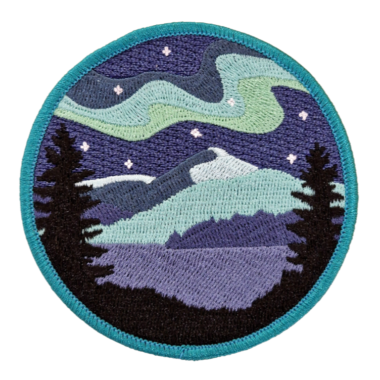 Aurora Sky - kangasmerkki