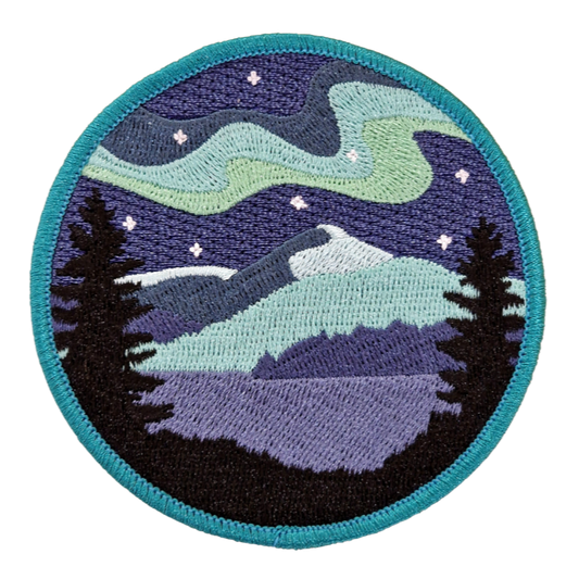 Aurora Sky - kangasmerkki