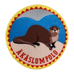 Lataa kuva Galleria-katseluun, Äkäslompolo kangasmerkki
