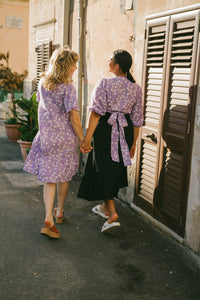 Frill Button Dress