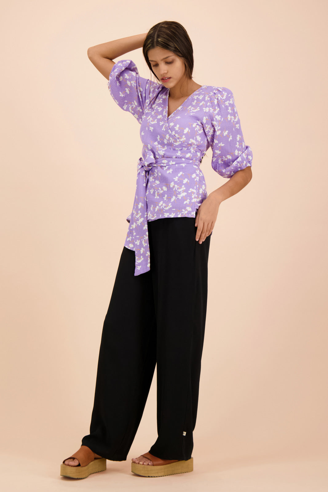 Wrap Blouse